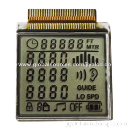 Segment Alphanumeric LCD Module, TN, STN, FSTN, FPC Connection, Customized Products